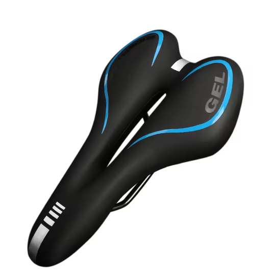 Ergonomischer Fahrradsattel mit Gelpolster für mehr Komfort auf langen Fahrten