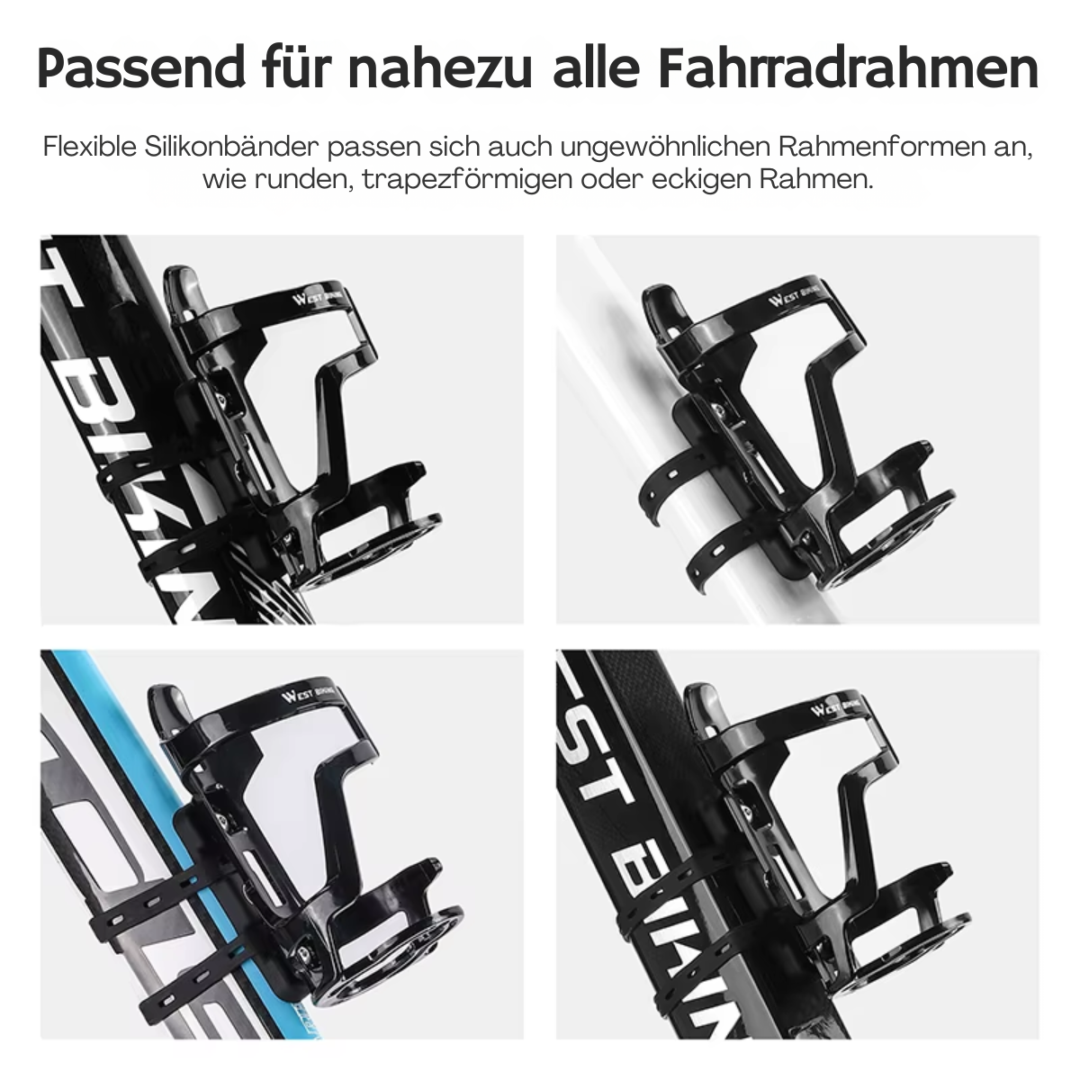 FlexMount Fahrrad Flaschenhalter™