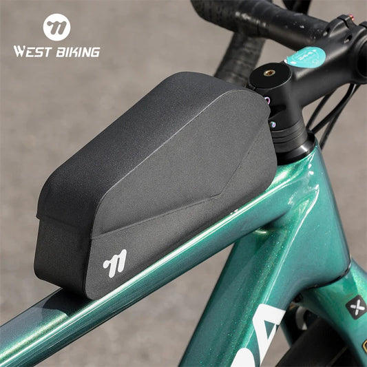 Fahrrad Oberrohrtasche sicher am Fahrradrahmen montiert für Alltag und Touren