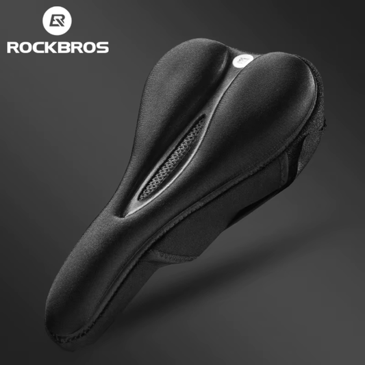 ROCKBROS Fahrrad Sattelbezug mit Belüftungskanal und Gelpolster für hohen Fahrkomfort