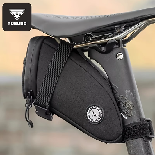 Kompakte Fahrrad Satteltasche für Rennrad, MTB und Citybike