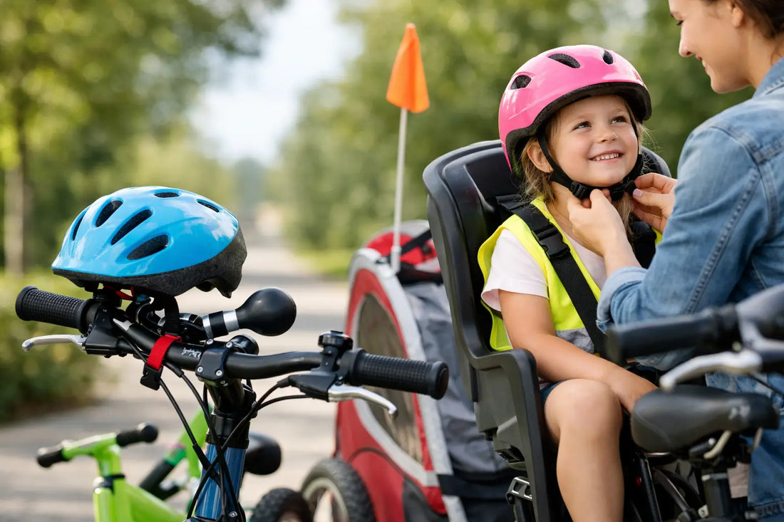 Fahrradzubehör für Kinder im Alltag richtig wählen