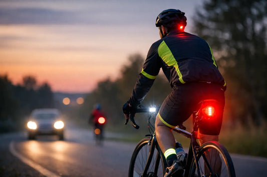Wie erhöhe ich Sichtbarkeit beim Radfahren?