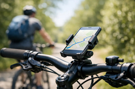 Fahrradhalterung fürs Smartphone ohne Werkzeug