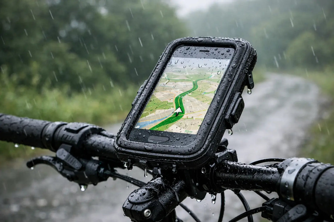 Handyhalterung Fahrrad Navigation regenfest