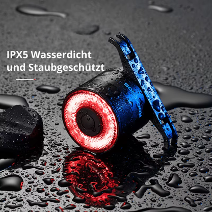 Wasserdichtes LED Fahrrad Rücklicht für Fahrten bei Regen und schlechten Wetterbedingungen