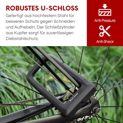 ROCKBROS IronLock Fahrrad U-Schloss™