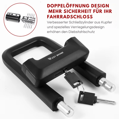 ROCKBROS IronLock Fahrrad U-Schloss™
