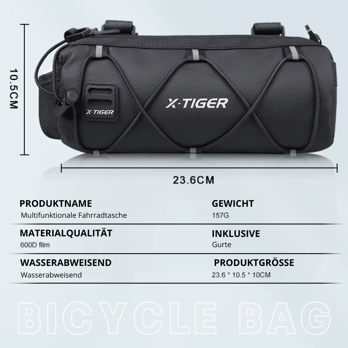 X-TIGER Fahrrad Rahmentasche Elite™