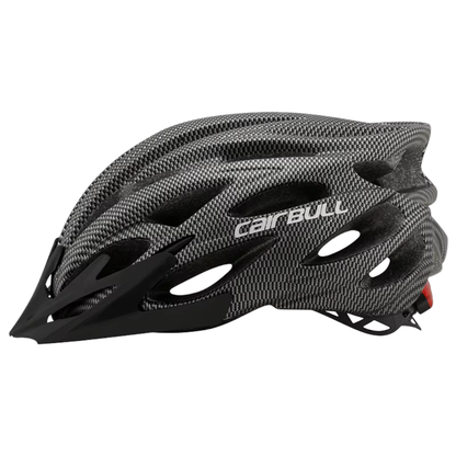 CAIRBULL Fahrradhelm in der Frontansicht mit Carbon-Optik