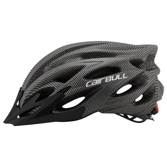CAIRBULL Fahrradhelm in der Frontansicht mit Carbon-Optik