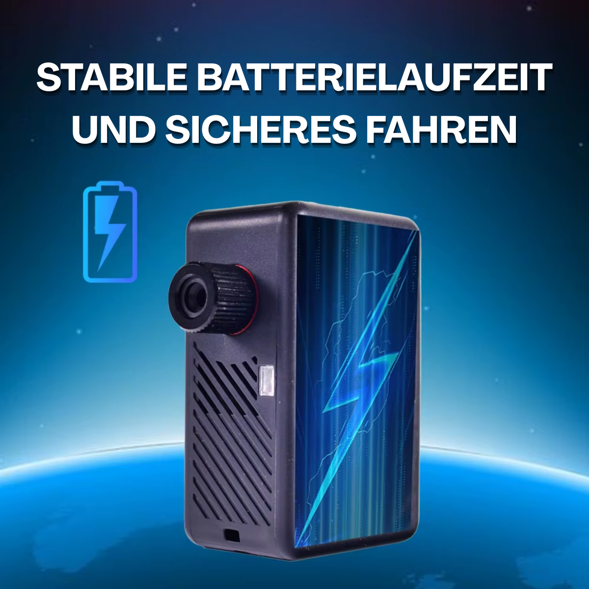 Elektrische Fahrrad Luftpumpe mit stabiler Batterielaufzeit für sicheres Fahren