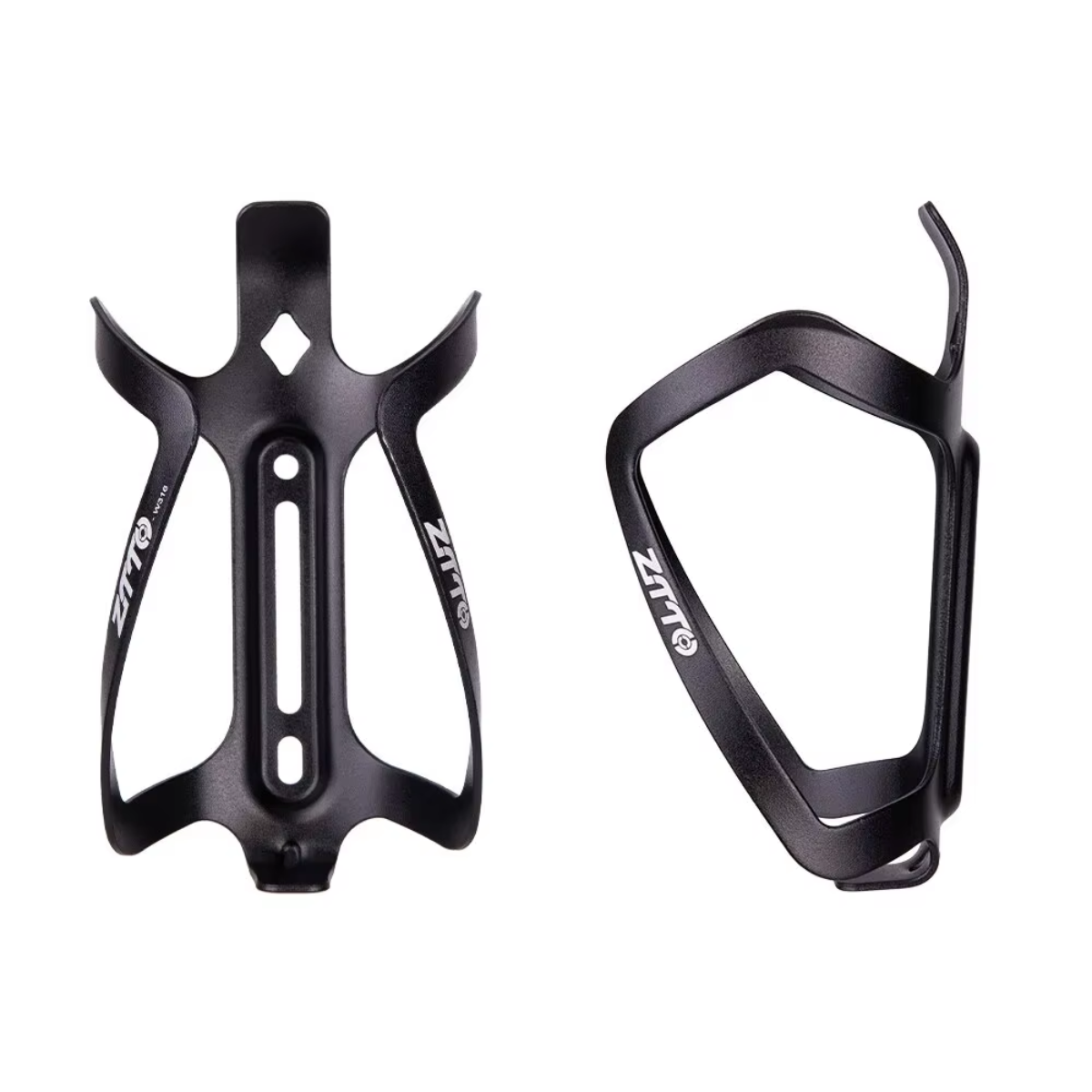  Fahrrad Flaschenhalter Aluminium in schwarz mit robuster Konstruktion