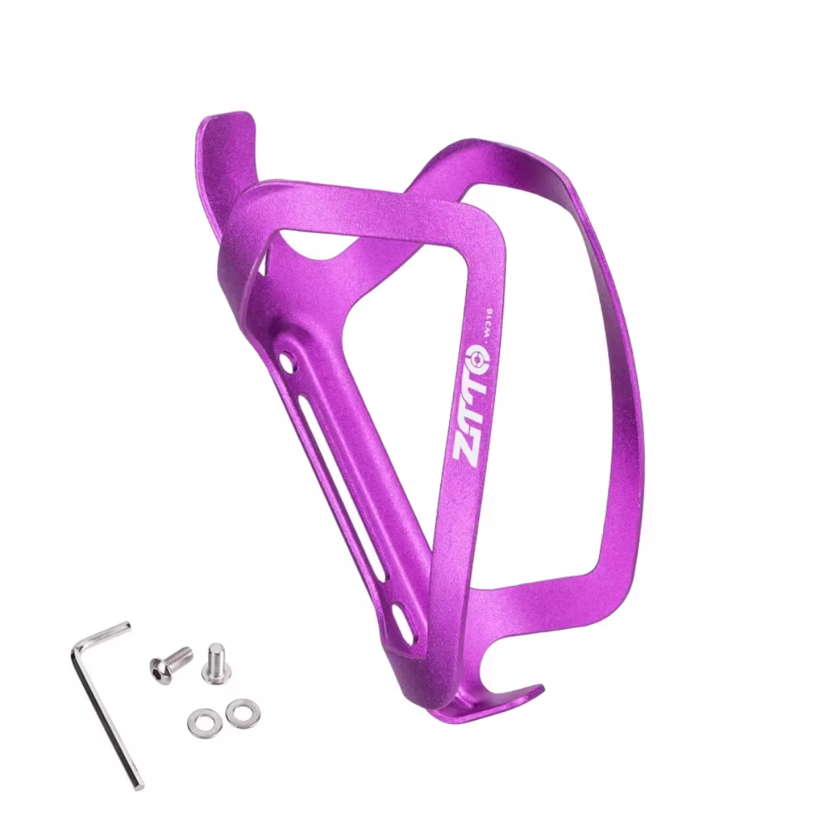 Fahrrad Flaschenhalter Aluminium ultraleicht in violett