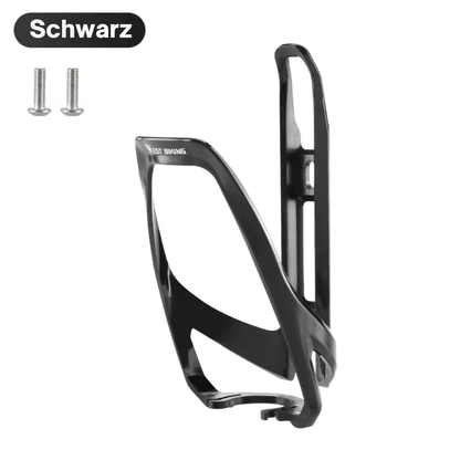 Fahrrad Flaschenhalter leicht und robust in schwarz