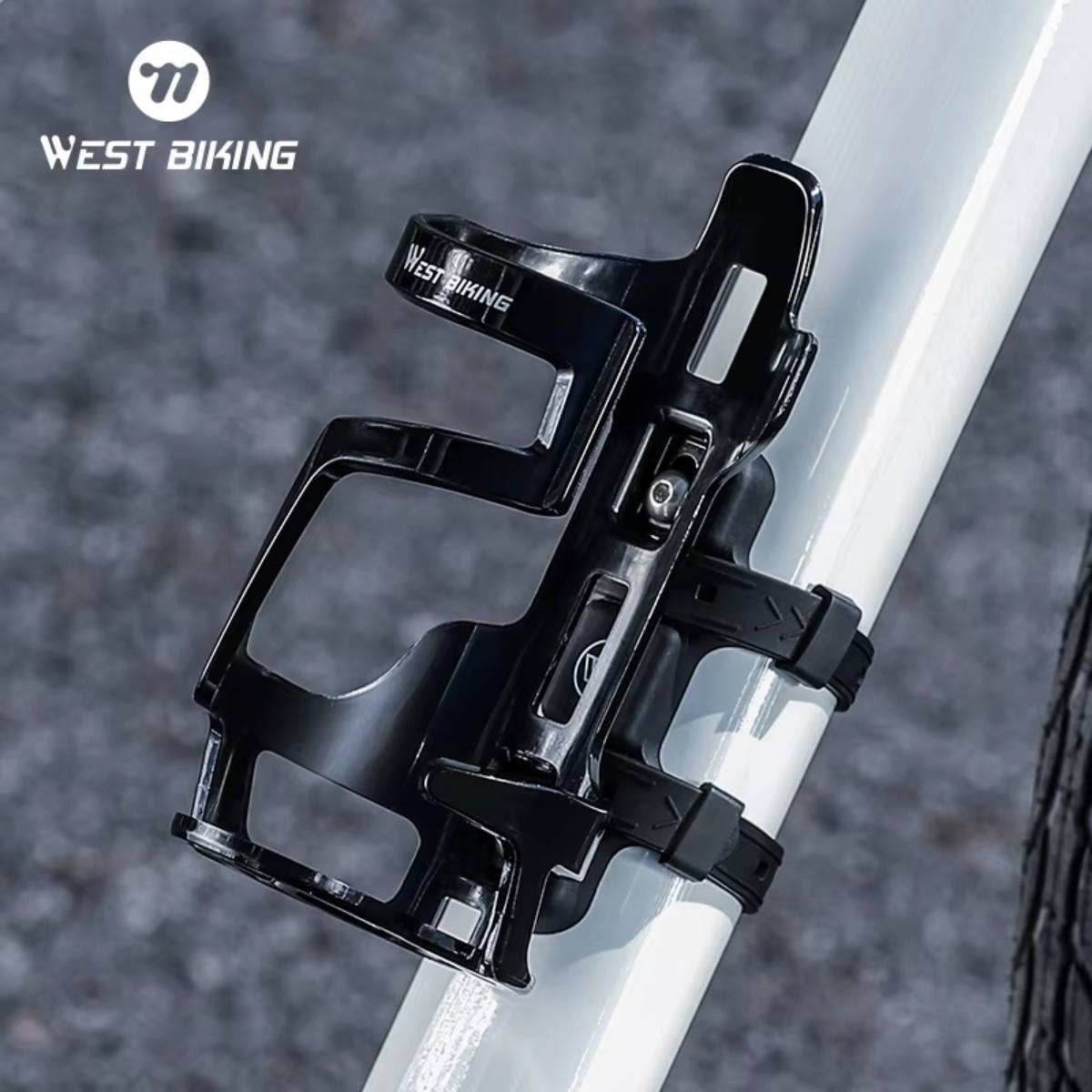 Fahrrad Flaschenhalter mit flexiblem Silikonmaterial für maximale Anpassung