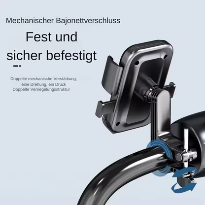 Fahrrad Handyhalterung mit sicherer Befestigung am Lenker