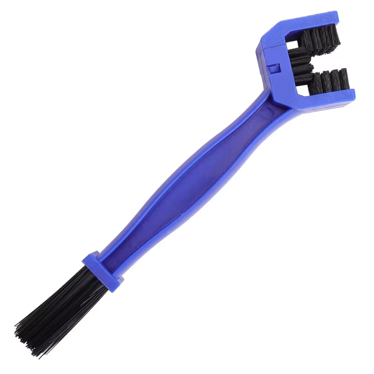 Fahrrad Kettenreiniger Bürste in blau mit ergonomischem Griffdesign