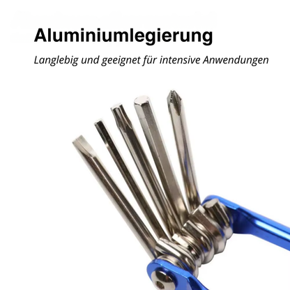Fahrrad Multitool 11in1 aus leichter Aluminiumlegierung