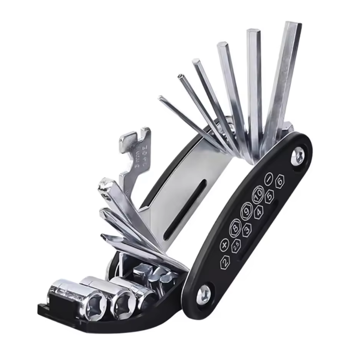 Fahrrad Multitool 16in1 mit Reifenreparatur Set für schnelle Reparaturen unterwegs
