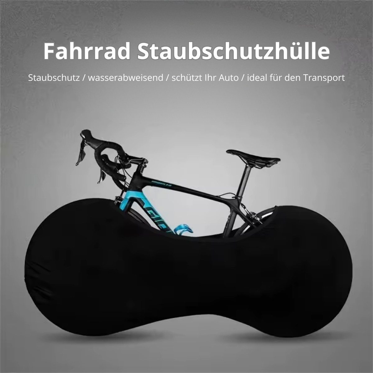 Fahrrad Reifenabdeckung zum Schutz vor Staub, Schmutz und Verschmutzungen im Innenbereich