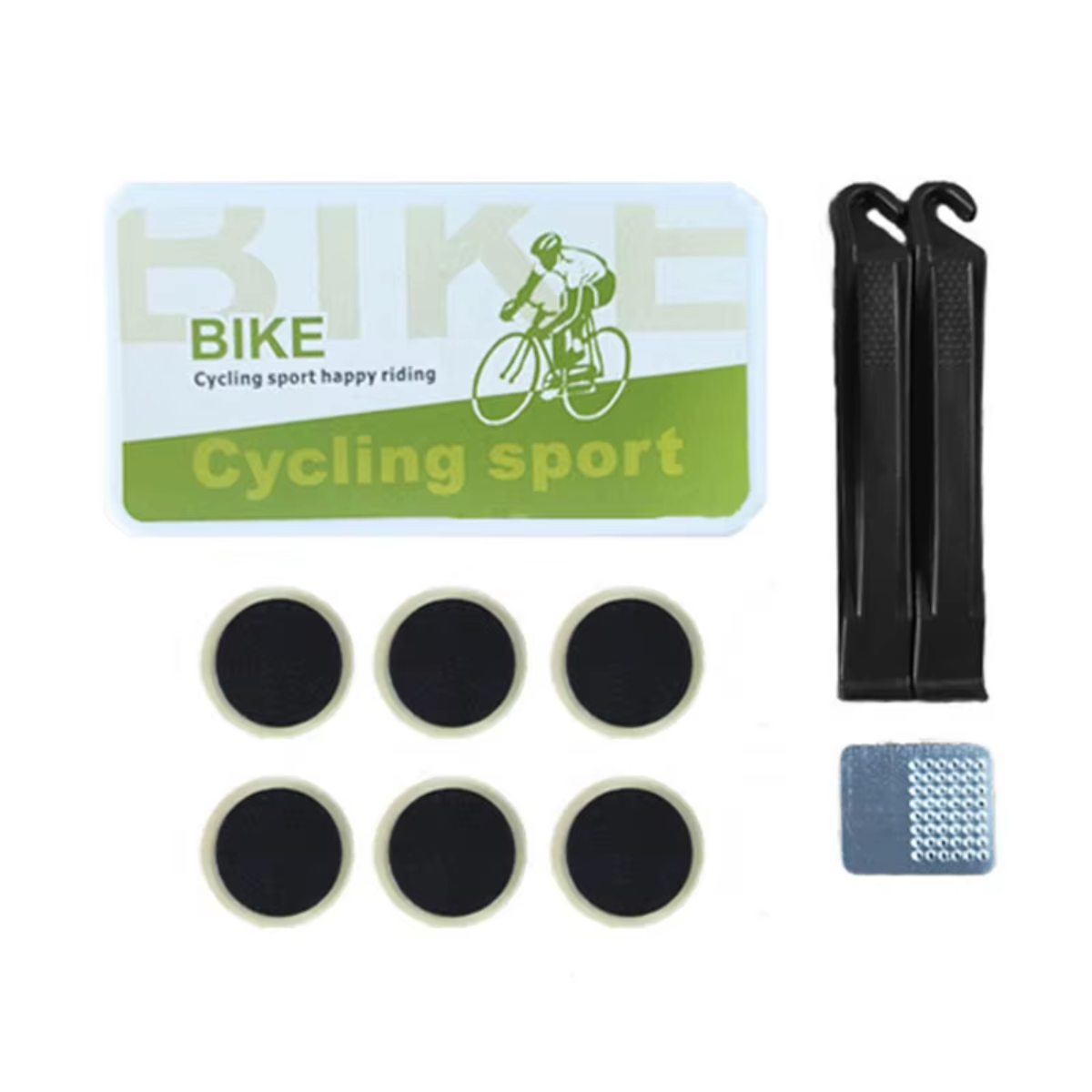 Fahrrad Reifen Reparatur Set mit kompaktem Werkzeugzubehör