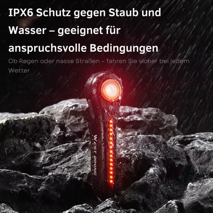 USB-C aufladbares Fahrrad Rücklicht mit langer Akkulaufzeit für den täglichen Einsatz