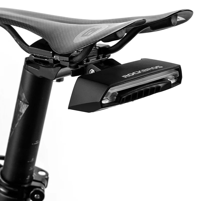ROCKBROS Fahrrad Rücklicht mit LED Blinker und Fernbedienung für bessere Sichtbarkeit und Sicherheit im Straßenverkehr