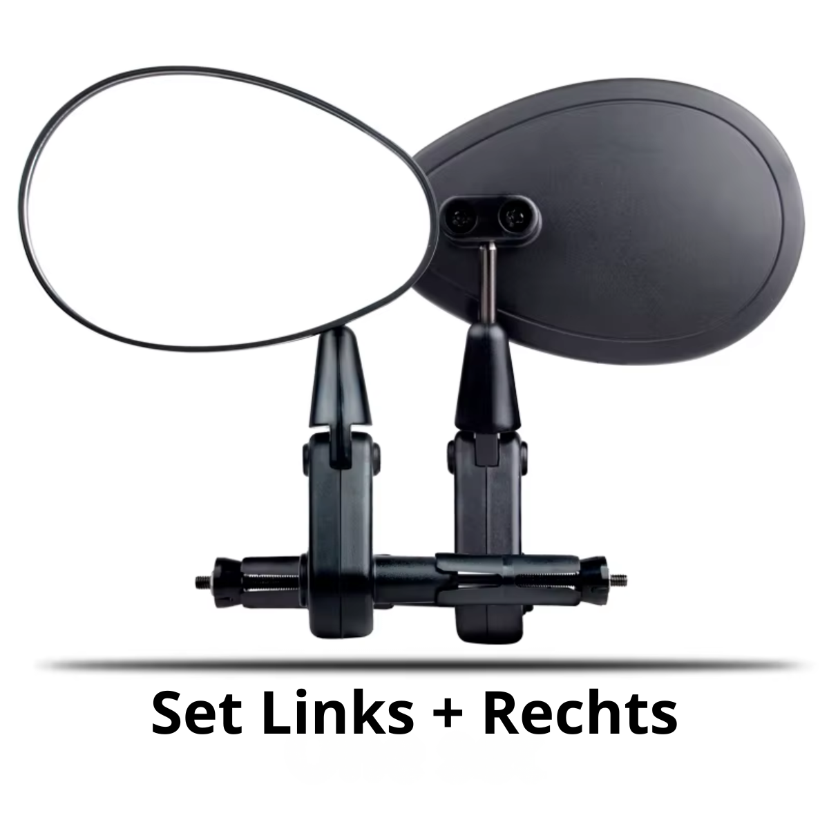 Fahrrad Rückspiegel Set links und rechts für beide Lenkerseiten