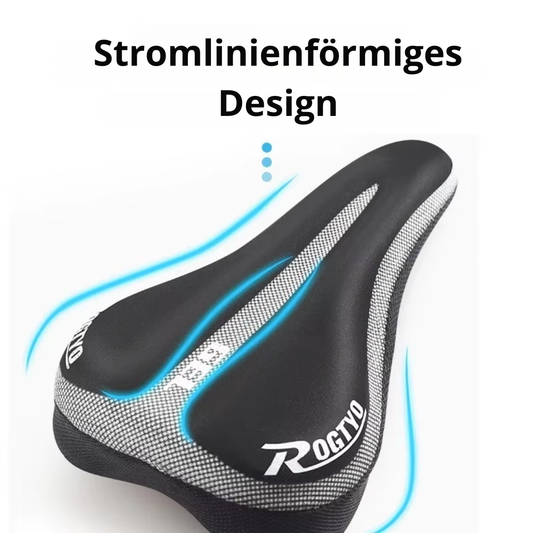 Fahrrad Sattelbezug mit stromlinienförmigem Design für mehr Komfort