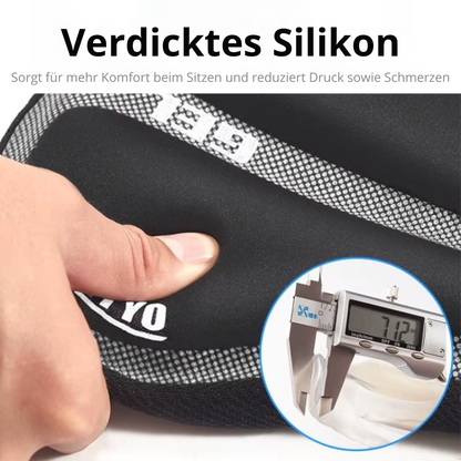 Fahrrad Sattelbezug mit verdicktem Silikon für zusätzliche Polsterung