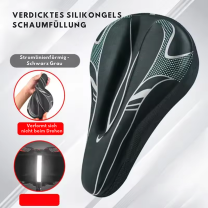 Fahrrad Sattelbezug mit Gelpolster und atmungsaktivem Komfortdesign