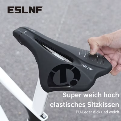 Fahrradsattel mit elastischer Struktur zur Reduzierung von Druck und Vibrationen