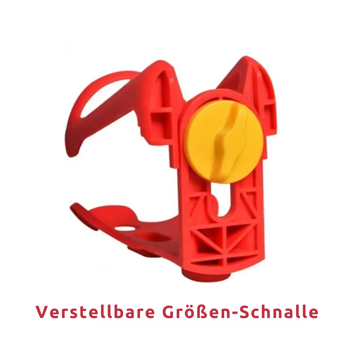 HydroGrip Fahrrad Flaschenhalter mit verstellbarer Größenschnalle