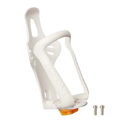 HydroGrip Fahrrad Flaschenhalter in weiß mit leichtem Design