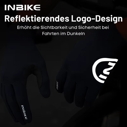  INBIKE Fahrradhandschuhe Winter mit reflektierendem Logo-Design