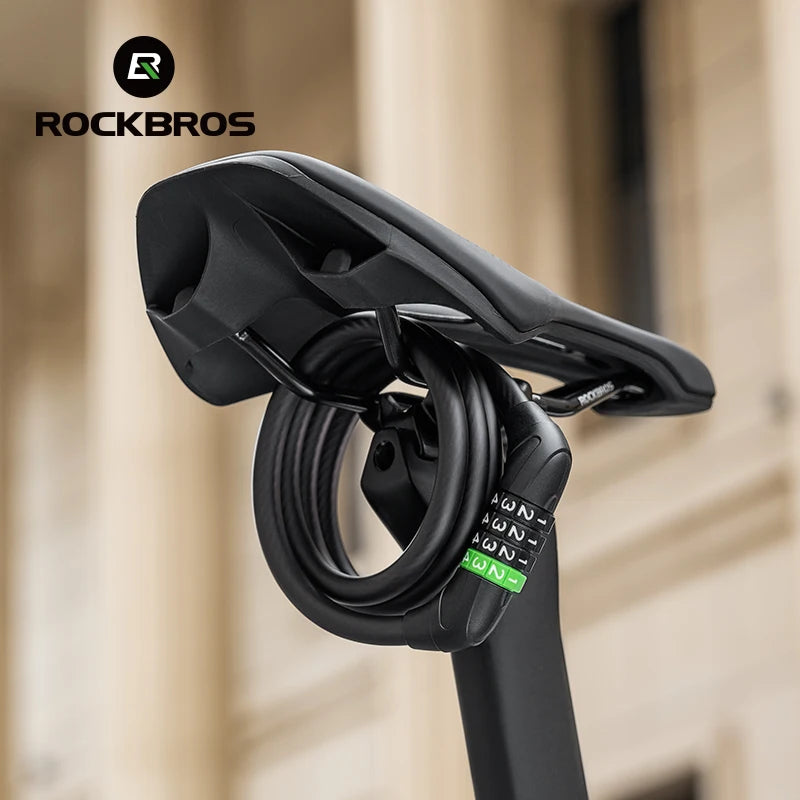 ROCKBROS Kabelschloss zur Sicherung von Fahrradsattel und Zubehör