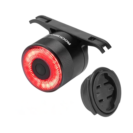 ROCKBROS LED Fahrrad Rücklicht mit Bremslicht Sensor für bessere Sichtbarkeit und Sicherheit im Straßenverkehr