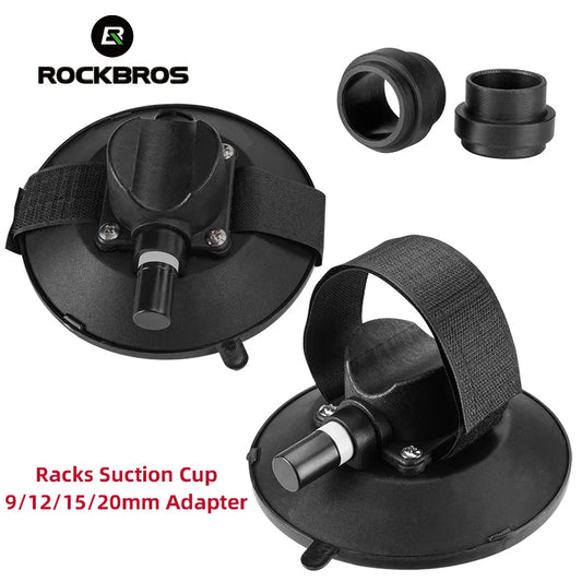 ROCKBROS Fahrradhalter mit Saugnapf und Zubehör für den sicheren Fahrradtransport auf dem Auto
