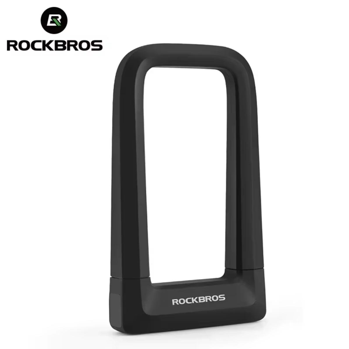 ROCKBROS Fahrrad U-Schloss in Schwarz für maximalen Diebstahlschutz und sichere Fahrradaufbewahrung