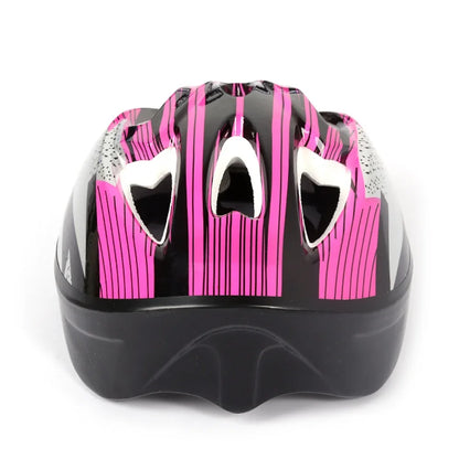 SHUNMAII Fahrrad Kinderhelm in pink mit optimaler Belüftung