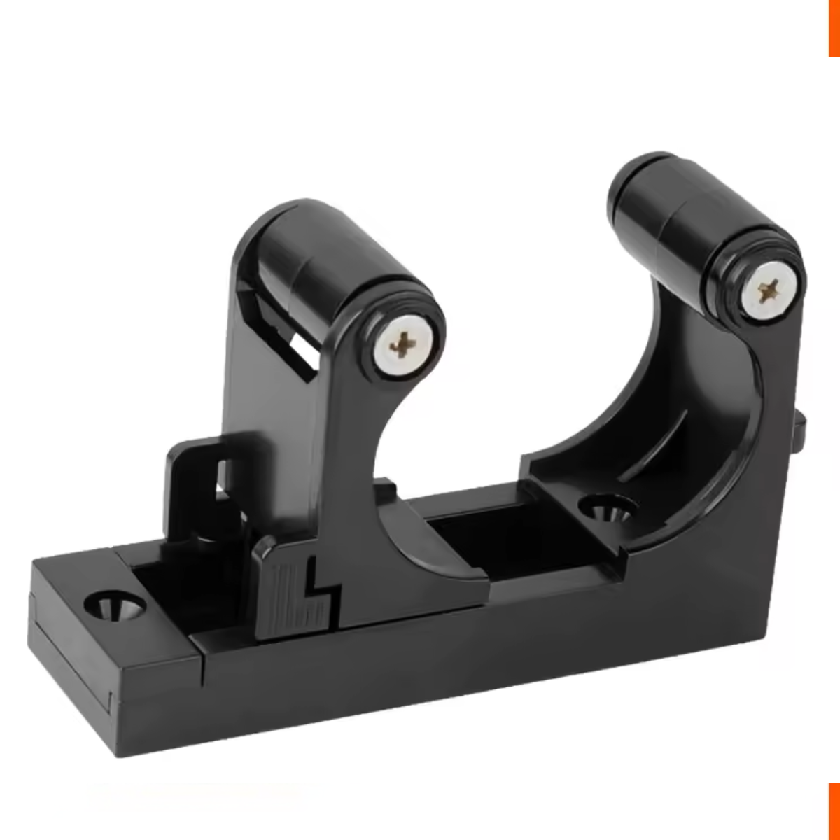 Kompakter SoftGrip Pro Wandhalter mit verstellbaren Rollen für eine sichere Fahrradaufbewahrung