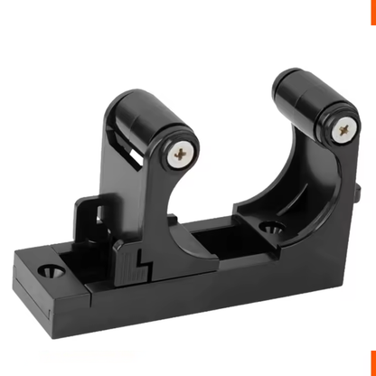 Kompakter SoftGrip Pro Wandhalter mit verstellbaren Rollen für eine sichere Fahrradaufbewahrung