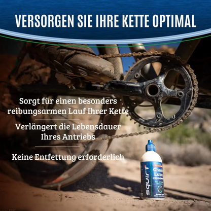 Squirt Fahrrad Kettenöl im Einsatz bei verschiedenen Radsportarten