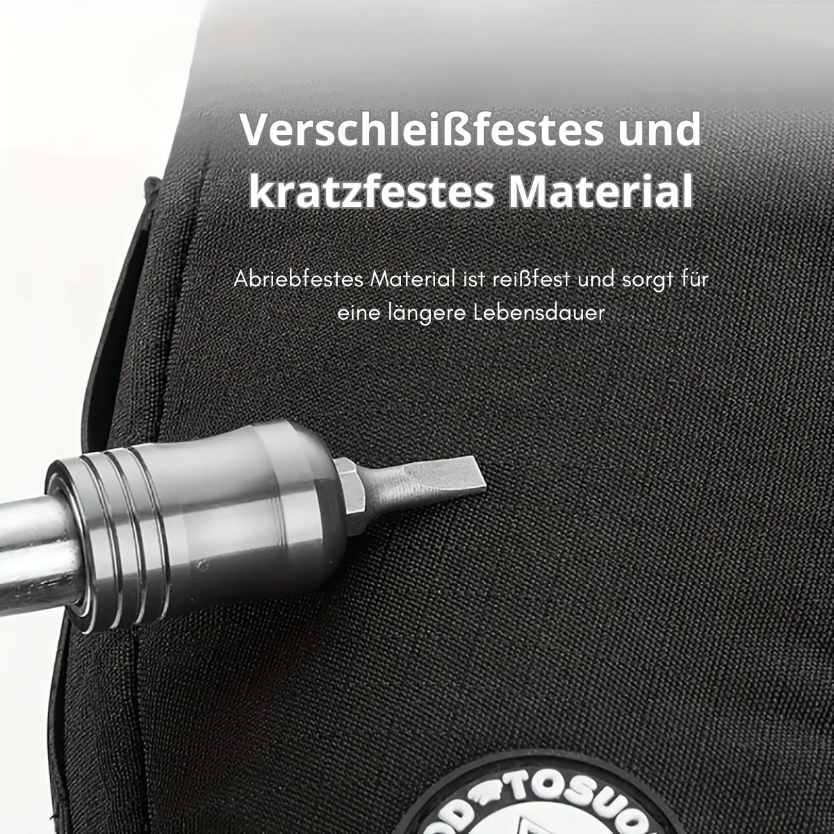 Verschleißfestes und kratzfestes Material der TOSUOD Fahrrad Satteltasche