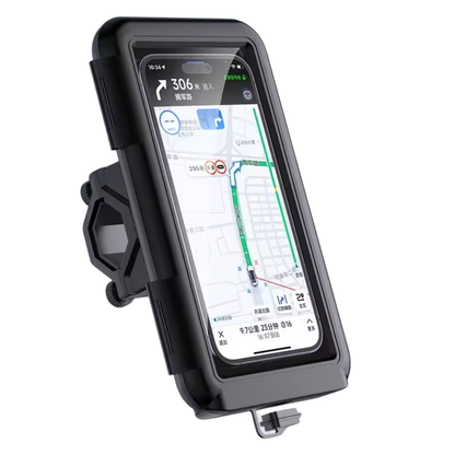 Wasserdichte Fahrrad Handyhalterung für sicheren Halt am Lenker mit Navigation