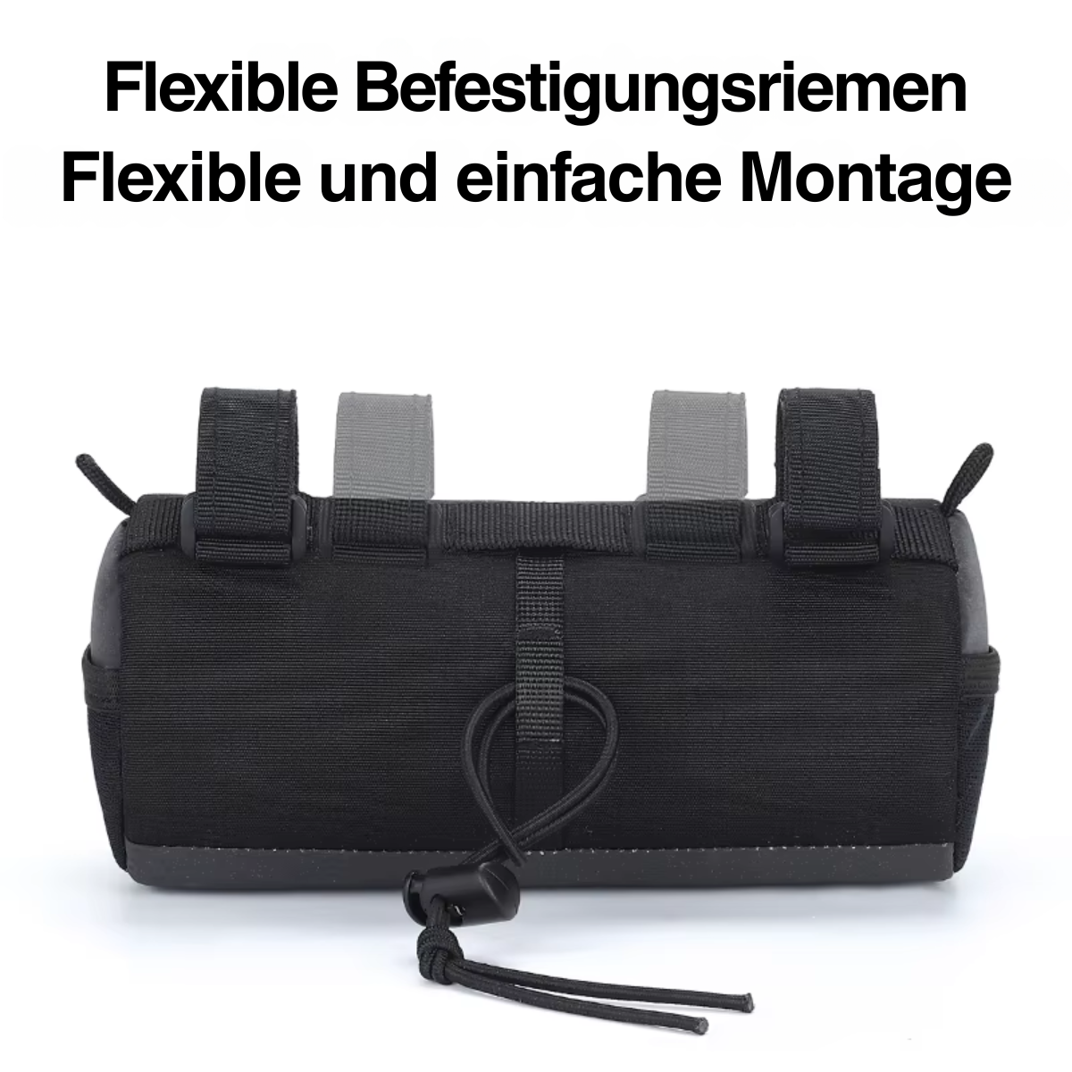 Flexible Befestigungsriemen der WEST BIKING Fahrrad Lenkertasche für einfache Montage