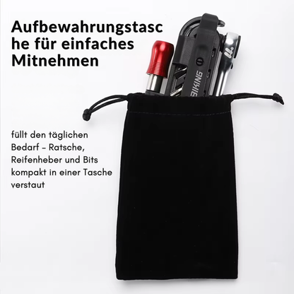 WEST BIKING Fahrrad Multitool mit praktischer Aufbewahrungstasche