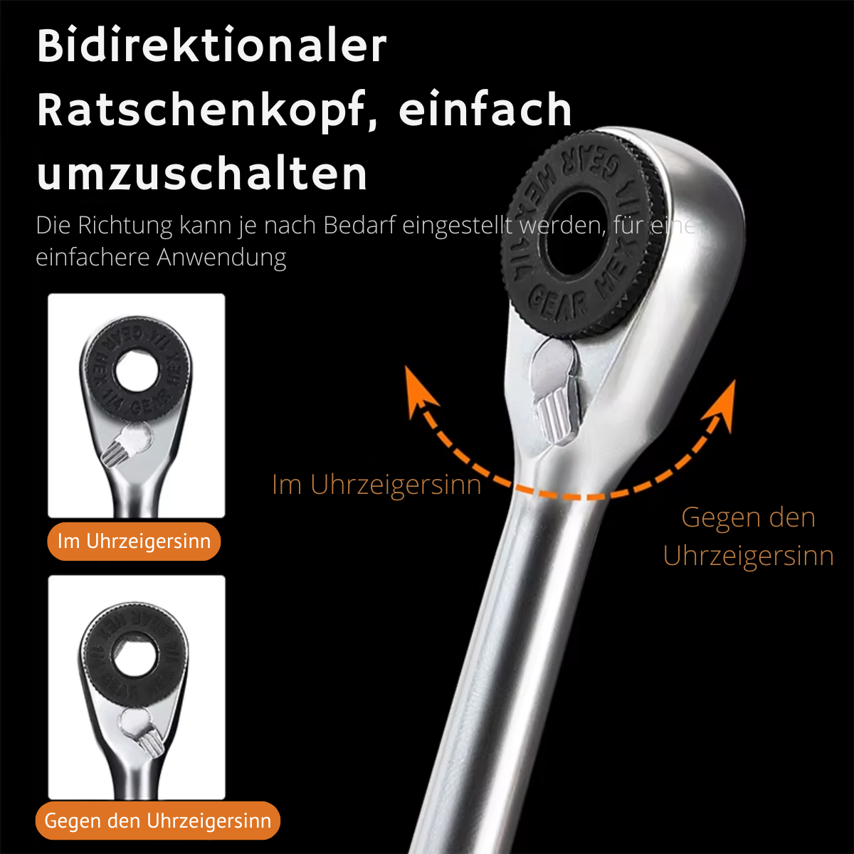 WEST BIKING Fahrrad Multitool mit bidirektionalem Ratschenkopf