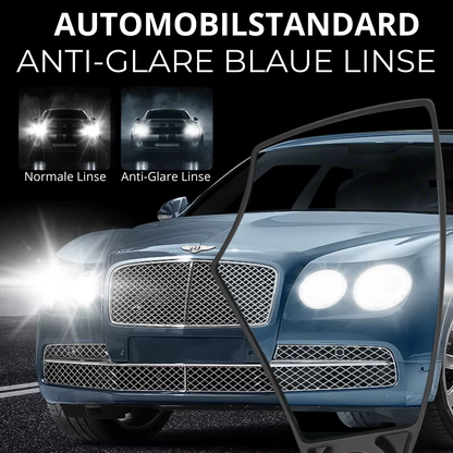Anti-Glare blaue Linse des WEST BIKING Fahrrad Rückspiegels im Vergleich zur Normallinse